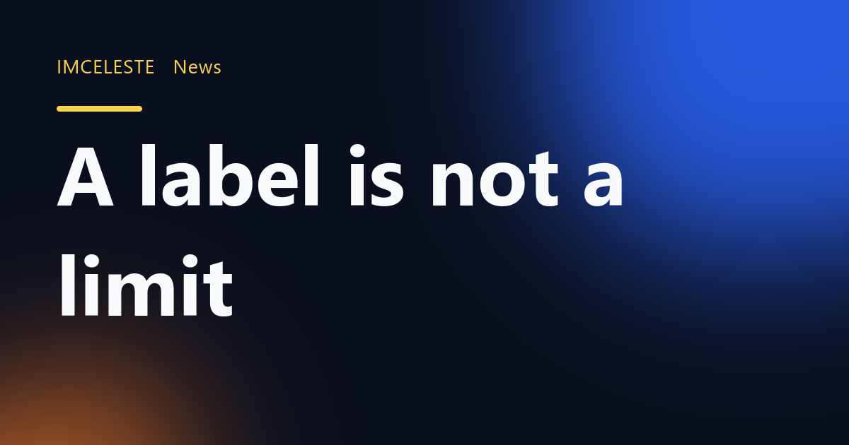 A label is not a limit